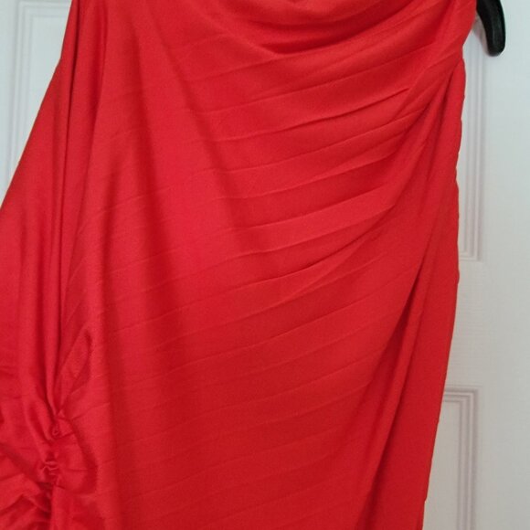 BOSS Eperla Asymmetric Neck Cocktail Dress, Size M, NWT - Picture 7 of 16